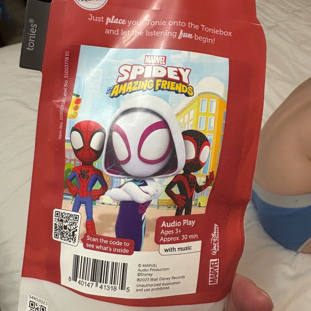 Toniebox Ghost Spider Figure